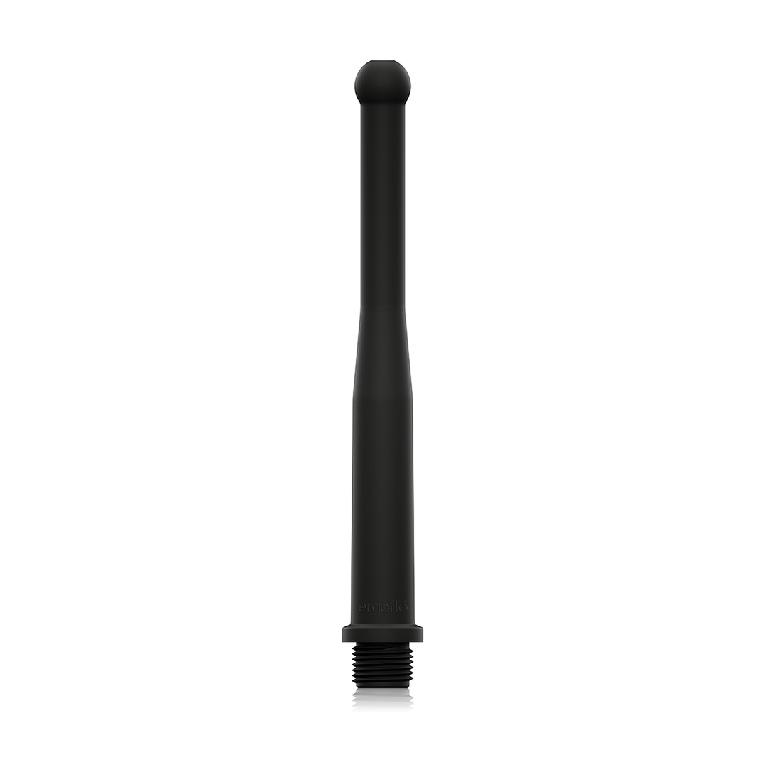 Ersatzspitze Ergoflo Silikon flexibel für Analdusche Schwarz 19,5 cm