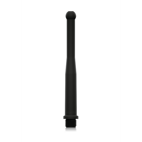 Ersatzspitze Ergoflo Silikon flexibel für Analdusche Schwarz 19,5 cm