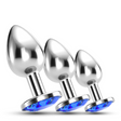 Anal-Set Bijou Train Trio 3 Schmuck-Plugs 8,5 cm – Ansicht 13