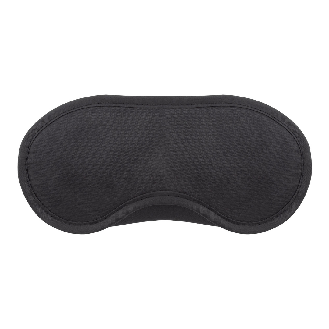 Augenbinden Satin Doppelpack Schwarz/Rot 9 cm