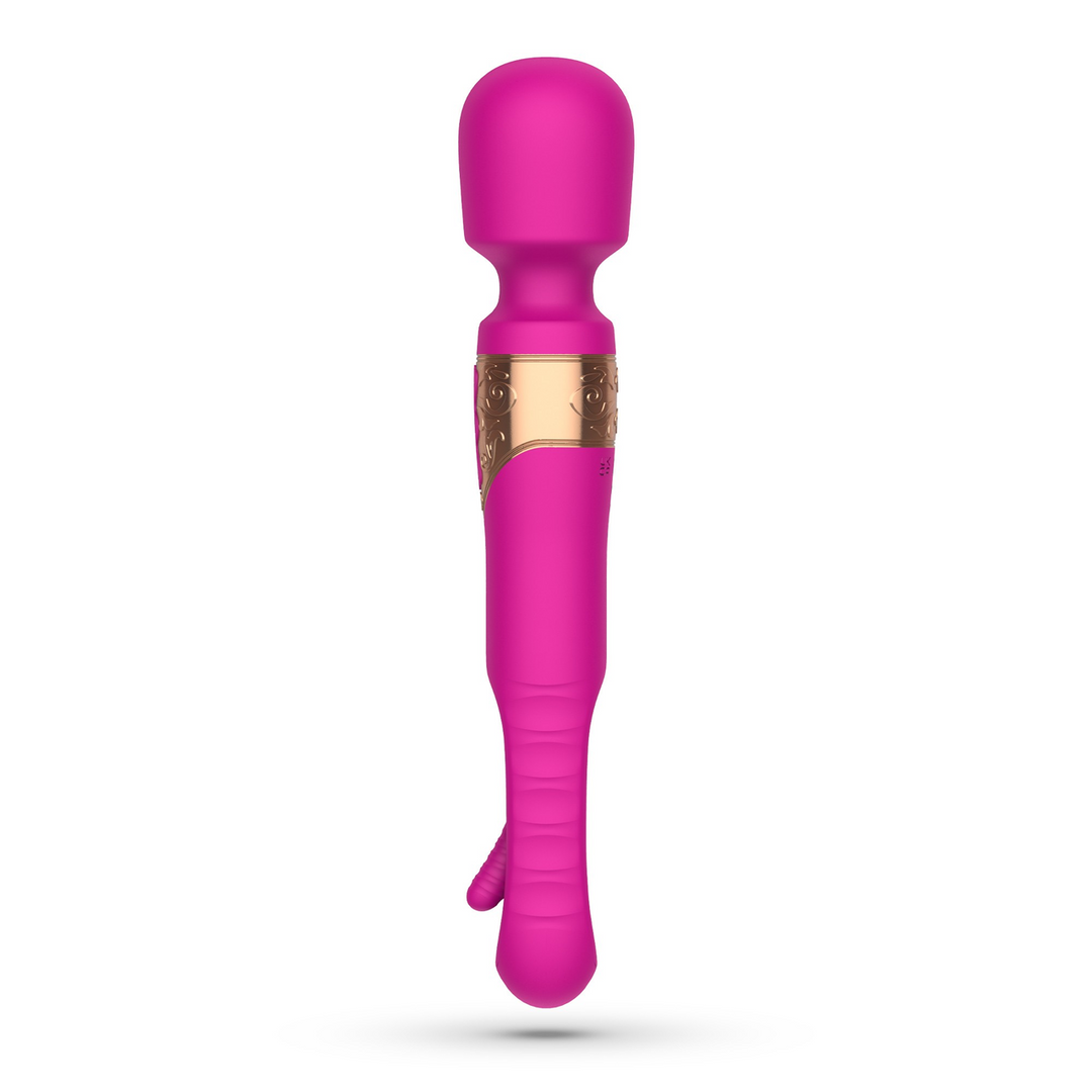Massagestab Big Ben Dual mit Flicker Violett 25,9 cm