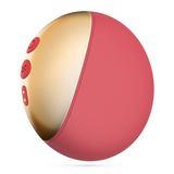 Paar-Vibrator Arcane mit Zungenfunktion Rot/Gold