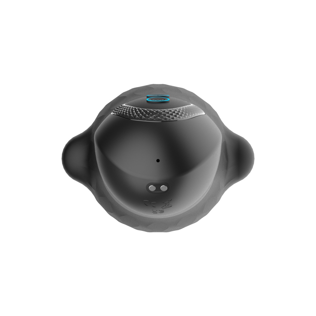 Masturbator Gargantua mit Saugfunktion und Gleitgel Schwarz 11 cm