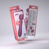Massagestab Jinx Dual mit Wärmefunktion Rose Pink 10 x Ø 3,6 cm
