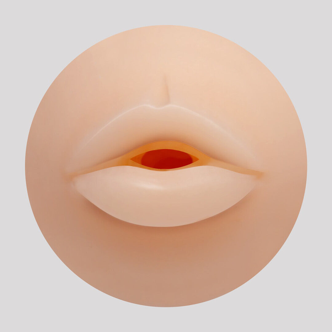 Masturbator-Ei Ezy Egg Mund Rot 8,7 x Ø 5,6 cm