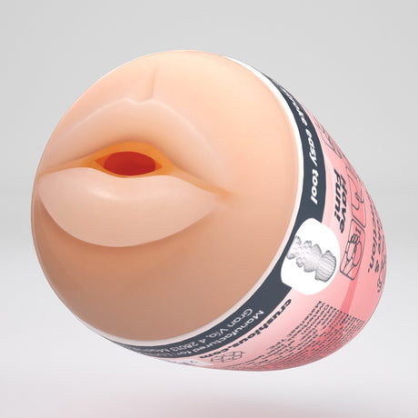 Masturbator-Ei Ezy Egg Mund Rot 8,7 x Ø 5,6 cm