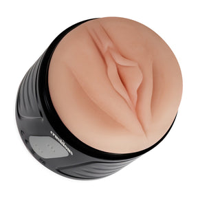 Masturbator Crushious Dunk mit Vibration Schwarz 10 x Ø 11 cm