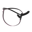 Strap-on Crushious Labionda Doppel-Harness mit Fernbedienung Schwarz 24 x Ø 3,7 cm