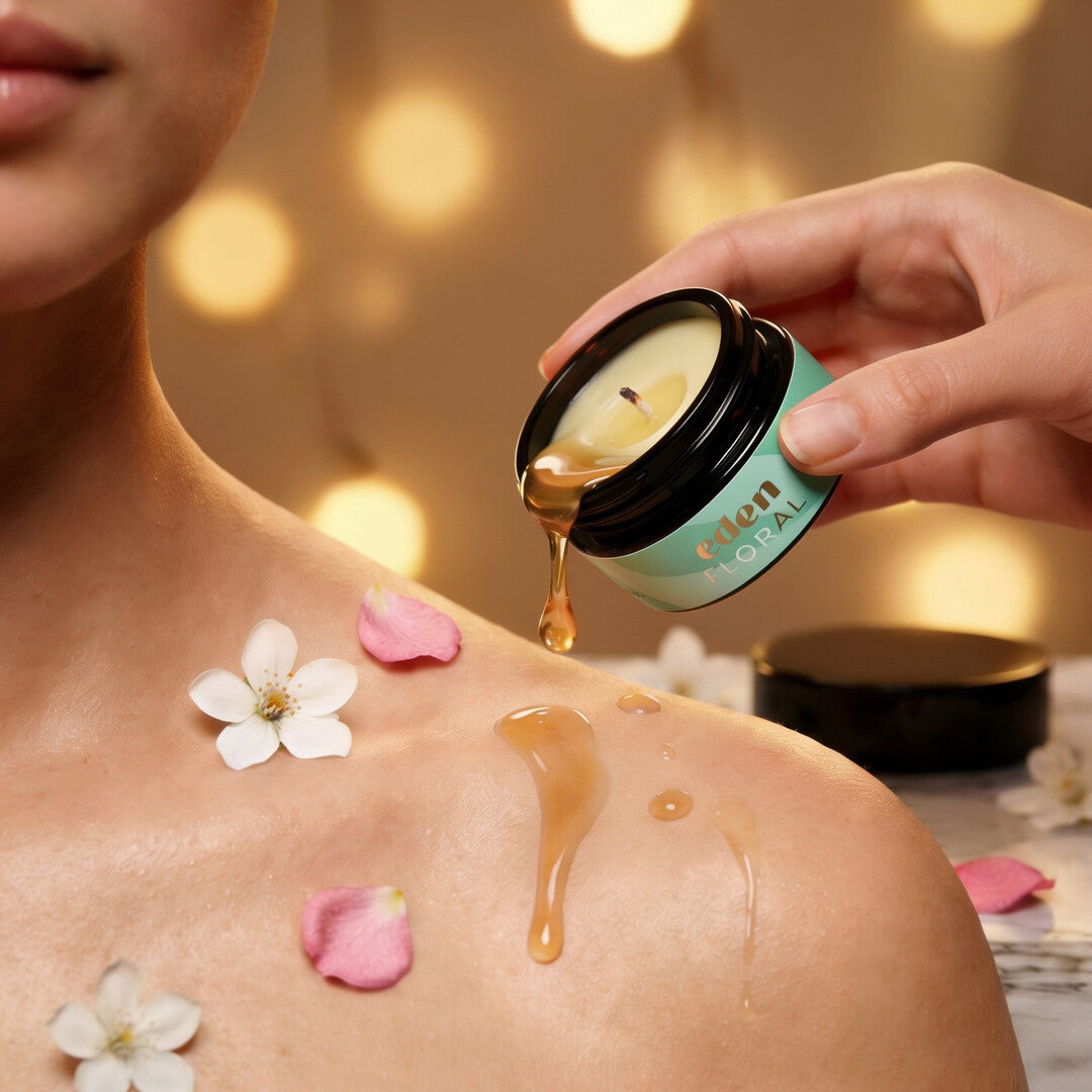 Massagekerze Crushious Eden Blumig mit Pheromonen 20 ml – Ansicht 6