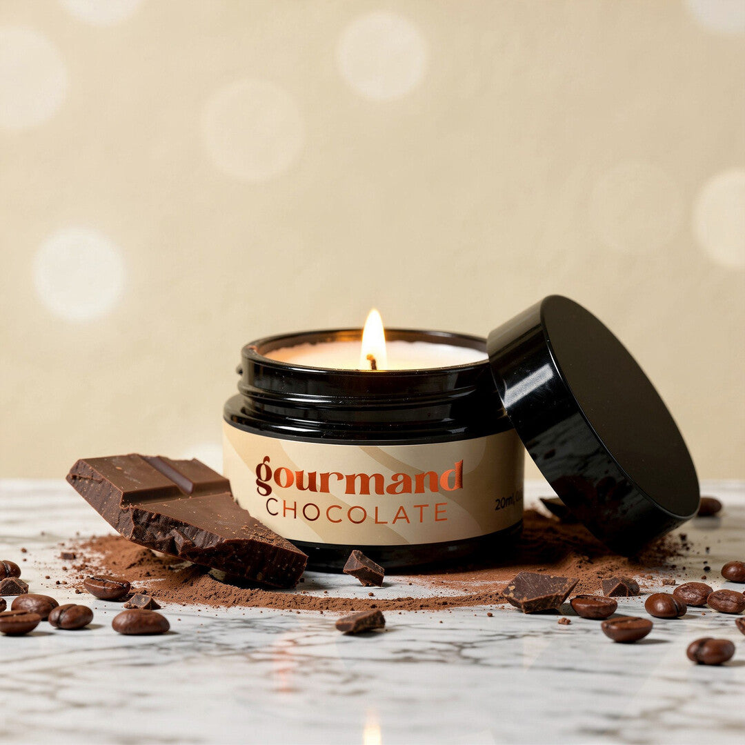 Massagekerze Crushious Gourmand Schokolade mit Pheromonen 20 ml – Ansicht 5