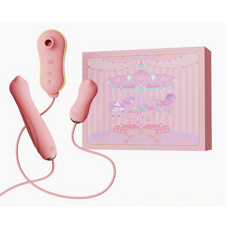Saug-Vibrator mit Pumpe und Aufsätzen 15 cm