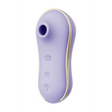 Saug-Vibrator mit Pumpe und Aufsätzen Pink 15 cm