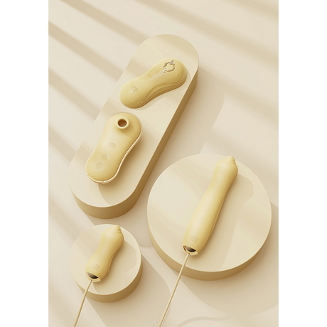 Saug-Vibrator mit Pumpe und Aufsätzen 15 cm