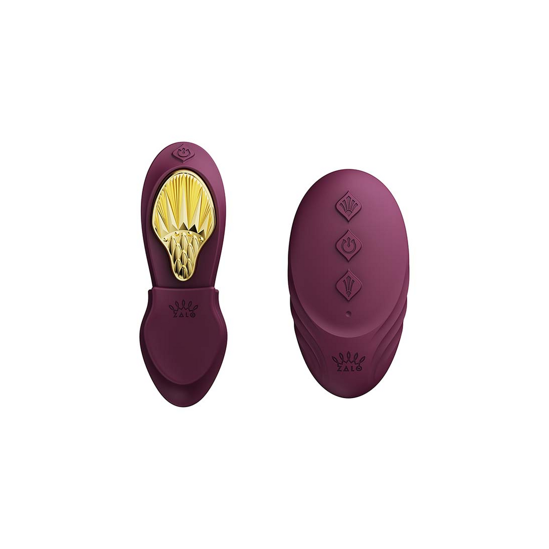 Vibrator Aya tragbar Violett 6,6 x Ø 2,8 cm