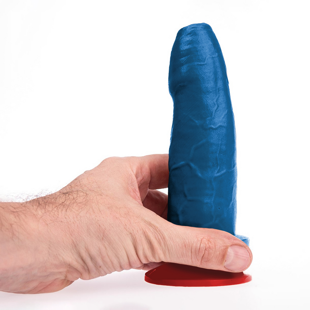 Realistischer Dildo Magni S Blau 14 x Ø 5 cm