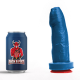 Realistischer Dildo Magni M Blau 18 x Ø 6 cm