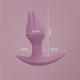 Analplug Bootie Fem Violett 7,1 x Ø 2,9 cm