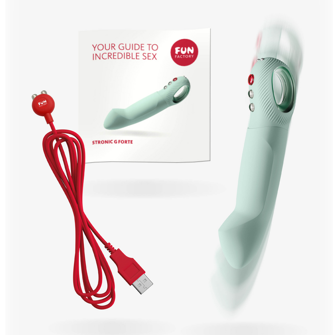 G-Punkt-Pulsator Stronic G-Forte Grün 13 x Ø 4 cm