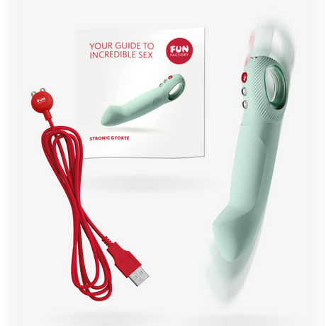 G-Punkt-Pulsator Stronic G-Forte Grün 13 x Ø 4 cm