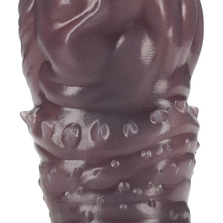 Dildo Hellspawn Silikon Schwarz/Rot 20 x Ø 6 cm