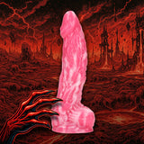 Dildo Imp Demon Silikon Rot 18,5 x Ø 5 cm