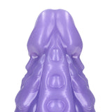 Dildo Galactic Hydra Silikon Violett/Weiß 16 x Ø 5 cm