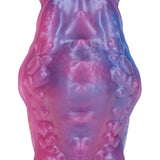 Dildo Galactic Night Fiend Silikon Violett 18 x Ø 6,5 cm