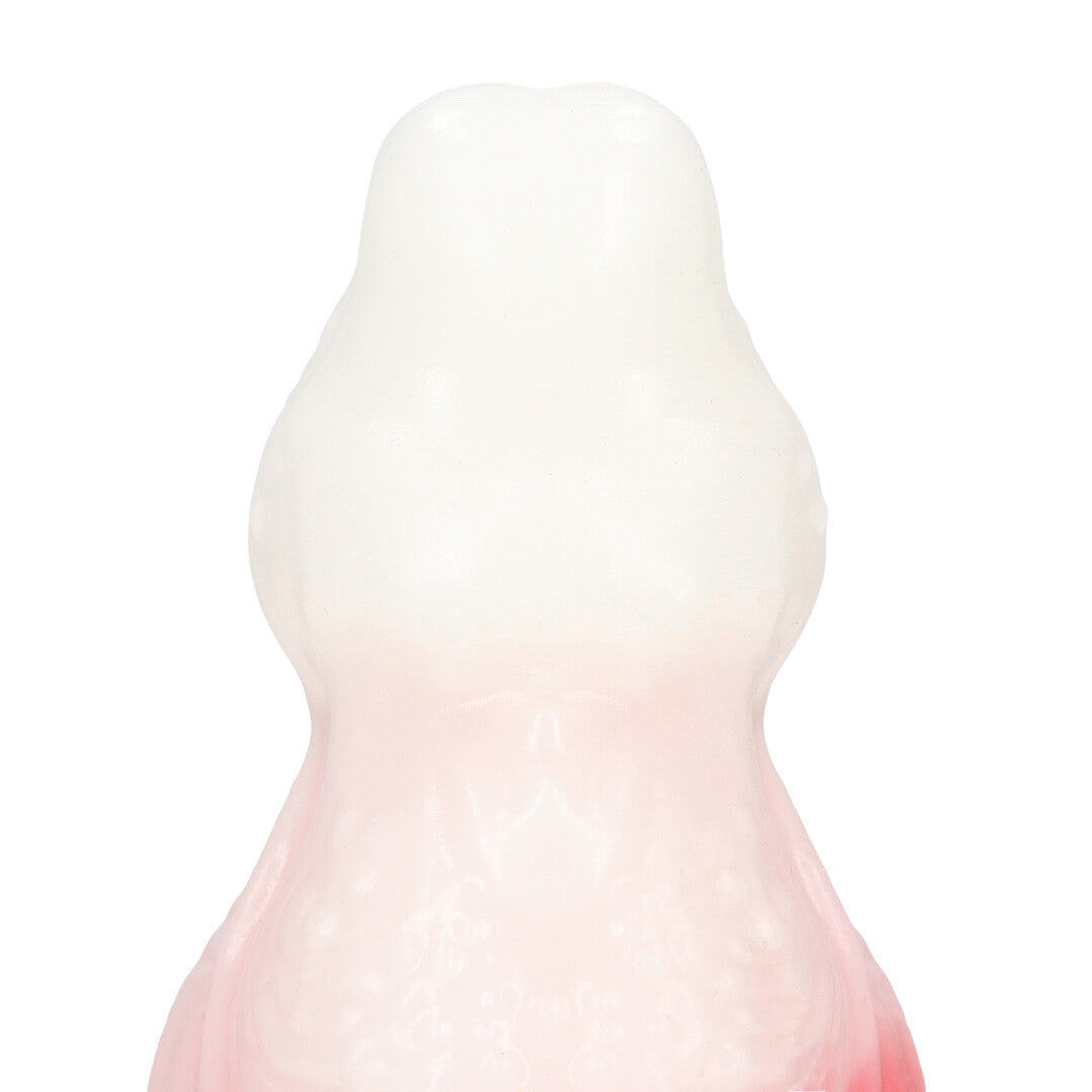 Dildo Space Night Fiend Silikon Schwarz/Rot 18 x Ø 6,5 cm
