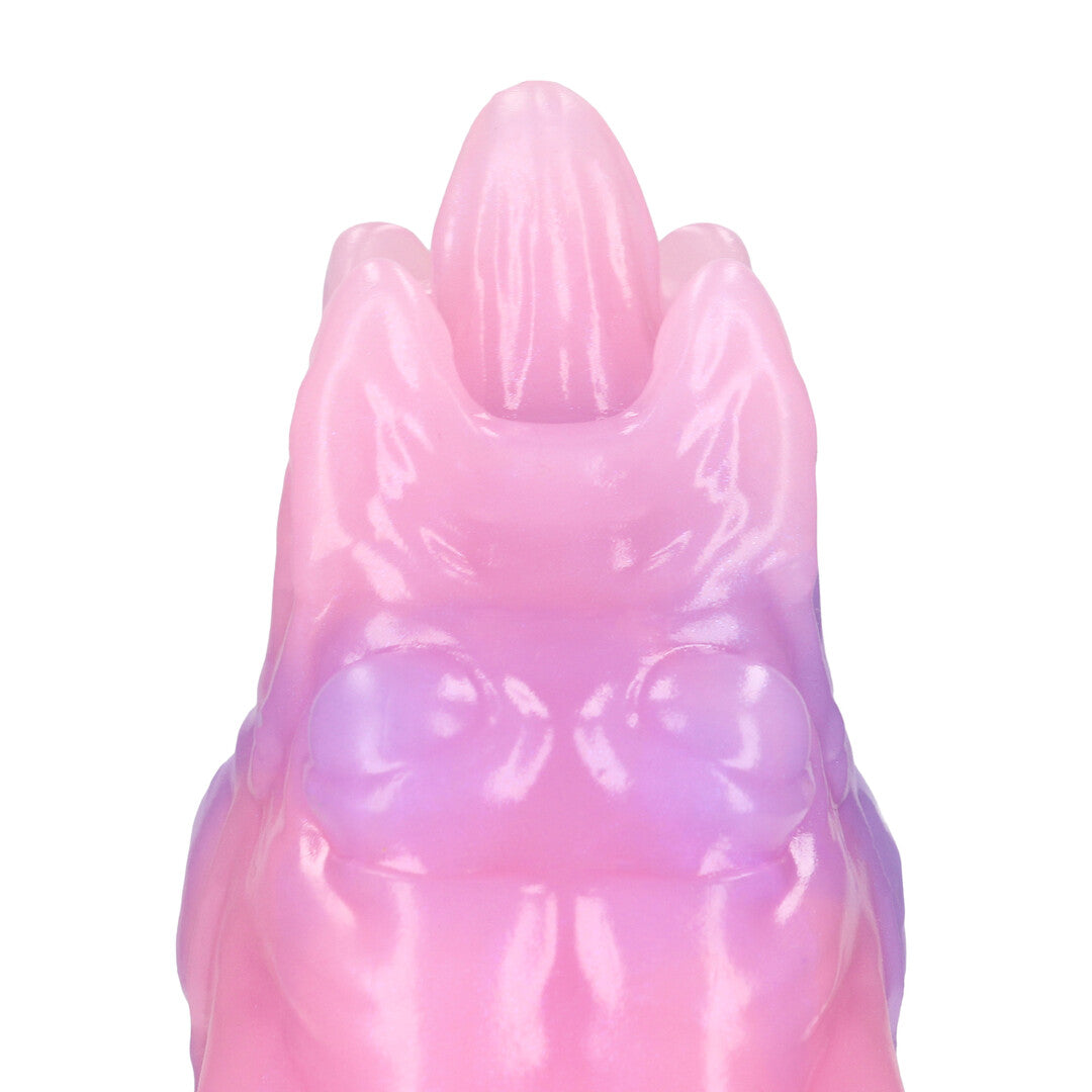 Dildo Rainbow Invader Silikon Regenbogen 19 x Ø 6 cm