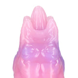 Dildo Rainbow Invader Silikon Regenbogen 19 x Ø 6 cm