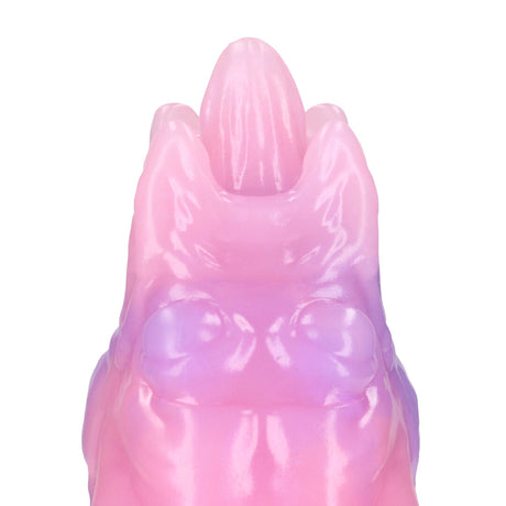 Dildo Rainbow Invader Silikon Regenbogen 19 x Ø 6 cm