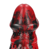 Dildo Dark Lycan Spawn Silikon Schwarz/Rot 18,5 x Ø 5,5 cm