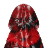 Dildo Demon Master Silikon Schwarz/Rot 18 x Ø 5,5 cm