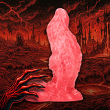 Dildo Hell Ravager Silikon Rot/Weiß 17 x Ø 6,5 cm