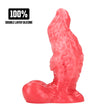 Dildo Hell Ravager aus Silikon Rot 17 x Ø 6,5 cm