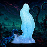 Dildo Aquatic Ravager Silikon Blau 17 x Ø 6,5 cm