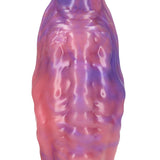 Dildo Galactic Ravager Silikon Violett 17 x Ø 6,5 cm