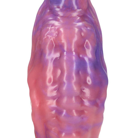 Dildo Galactic Ravager Silikon Violett 17 x Ø 6,5 cm