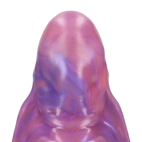 Dildo Galactic Ravager Silikon Violett 17 x Ø 6,5 cm