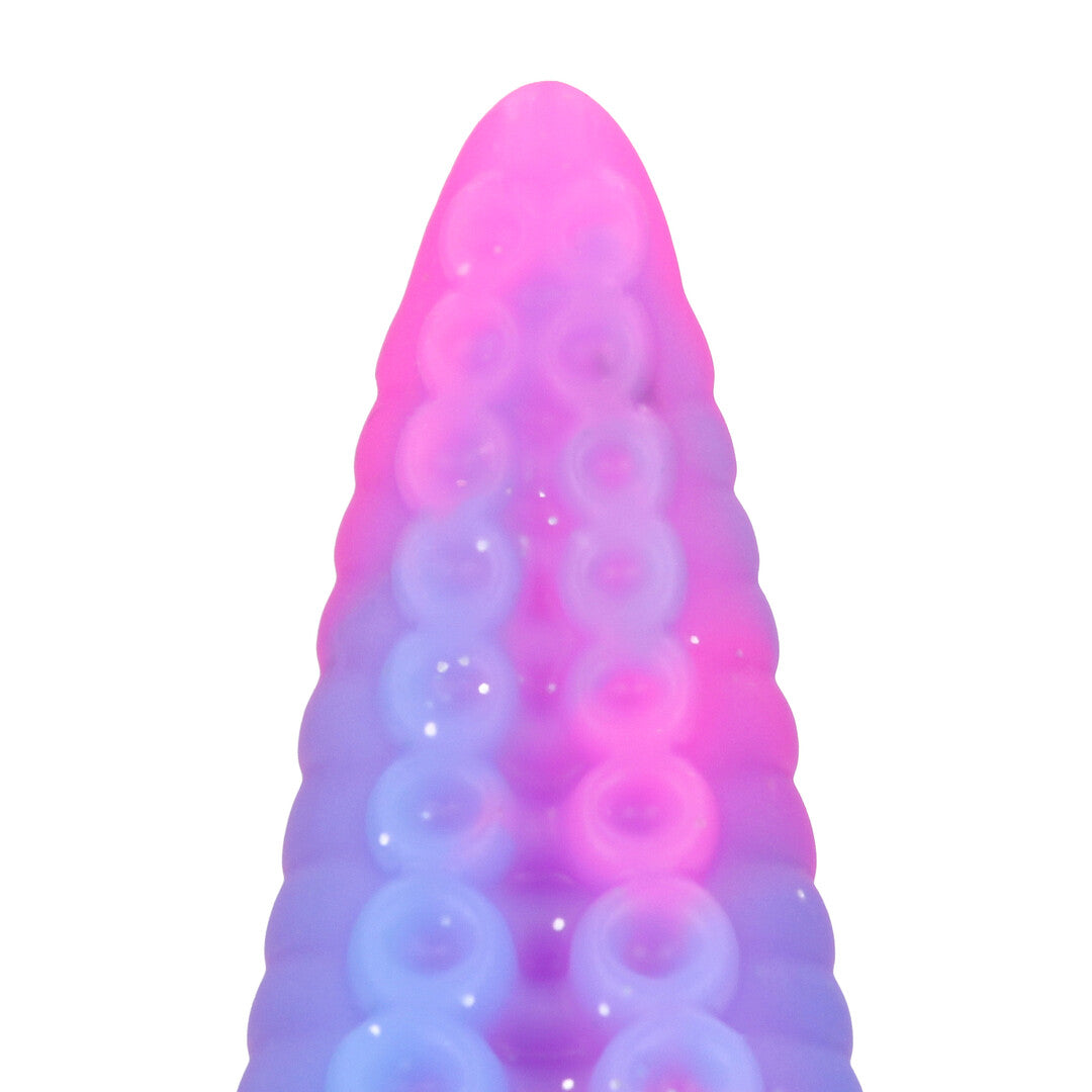 Dildo Deep Riser Silikon Violett/Blau 20 x Ø 8 cm