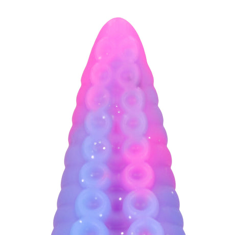 Dildo Deep Riser Silikon Violett/Blau 20 x Ø 8 cm