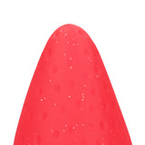Analplug Whipped Berry Silikon Rot/Weiß 18 x Ø 5,5 cm