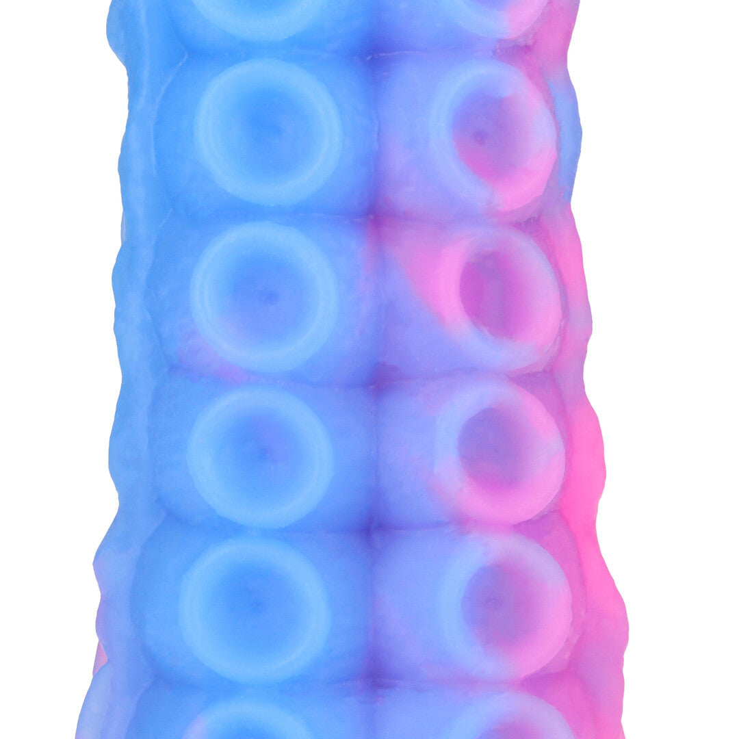 Dildo Tentacle Serpent Anal-Schlange Violett/Blau 48 x Ø 5,5 cm