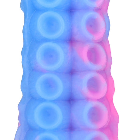 Dildo Tentacle Serpent Anal-Schlange Violett/Blau 48 x Ø 5,5 cm