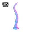 Dildo Tentacle Serpent Anal-Schlange Rosa-Blau 48 x Ø 5,5 cm