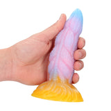 Analplug Rainbow Stallion Silikon Regenbogen 14 x Ø 4 cm