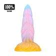 Analplug Rainbow Stallion aus Silikon 14 x Ø 4 cm