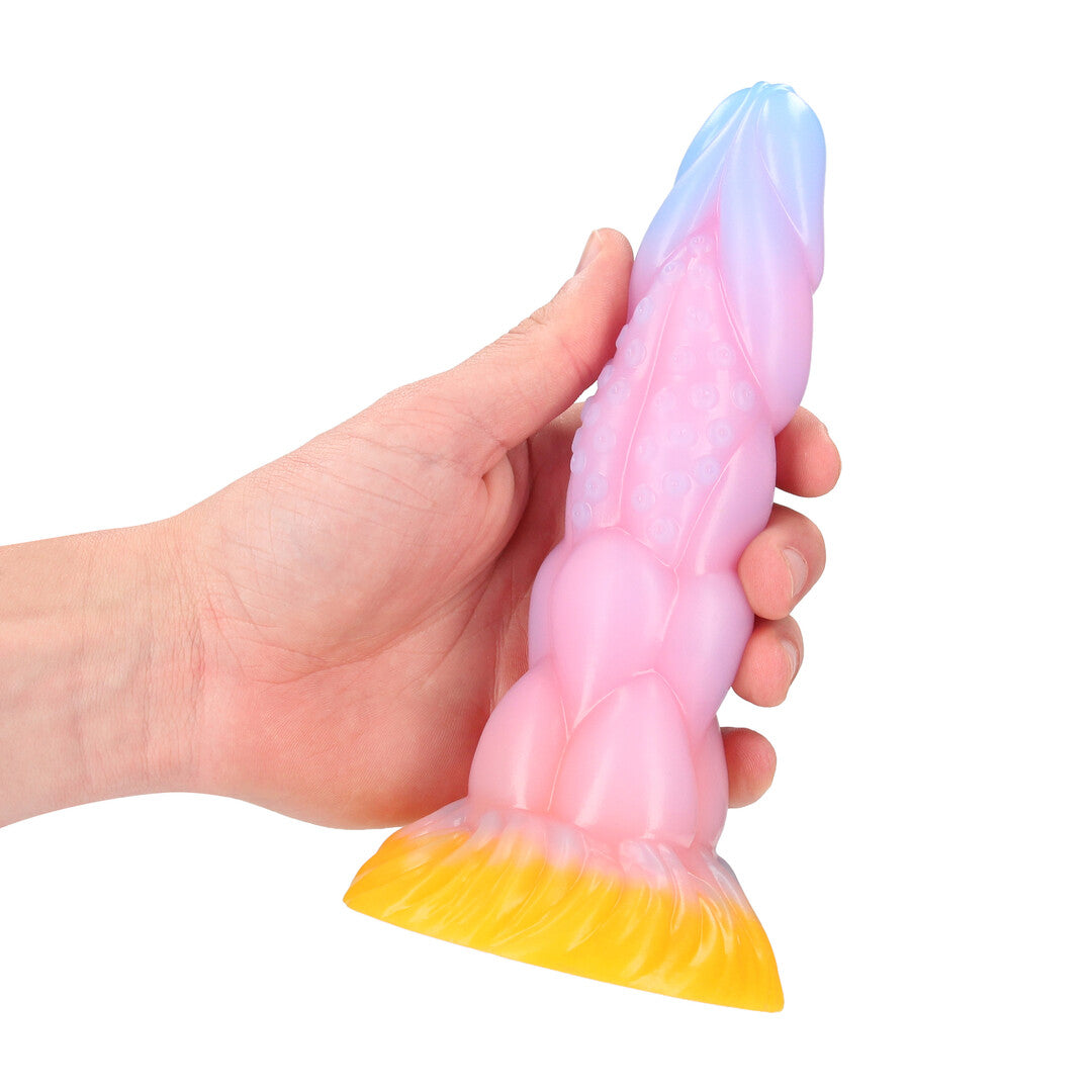 Analplug Rainbow Canine Silikon Regenbogen 17,5 x Ø 5 cm