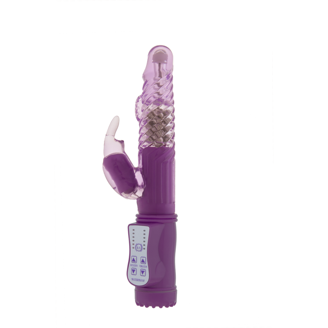 Rabbit-Vibrator Violett 22,5 x Ø 3,2 cm