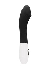 Vibrator gerippt Schwarz 12,2 x Ø 3,7 cm